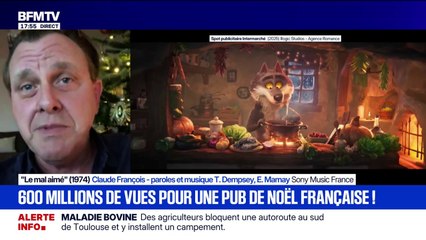 Pub Intermarché: "Les paroles sont totalement cohérentes avec l'histoire", dit Claude François Junior, fils de Claude François