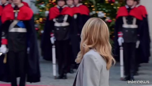 Meloni accoglie Abu Mazen a Palazzo Chigi, poi insieme ad Atreju