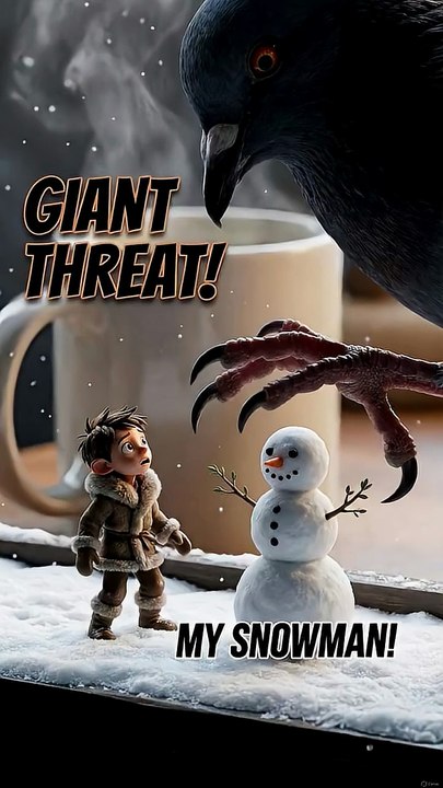 Lilliput ART! 😭 (The Snowman Incident)_ @Hariput #lilliput #snowman #christmas #ytshorts