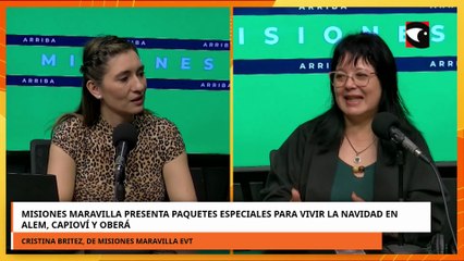 Misiones Maravilla lanza paquetes especiales para vivir la Navidad en Alem, Capioví y Oberá