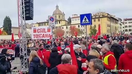 Cortei in tutta Italia per lo sciopero della Cgil contro la manovra