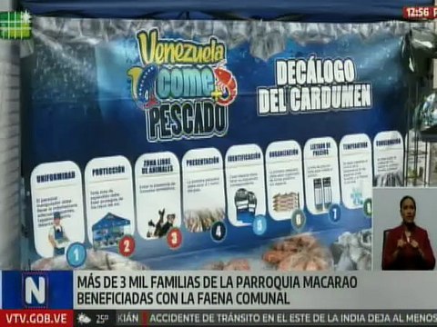 Caracas | Más de tres mil familias favorecidas con proteínas del mar y atención integral en Macarao