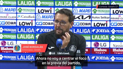 Bordalás, sobre las polémicas arbitrales: "Solo pedimos respeto"