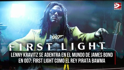 Lenny Kravitz se adentra en el mundo de James Bond en 007: First Light como el Rey Pirata Bawma