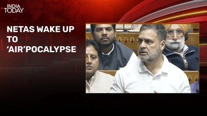 Rahul Gandhi pushes for debate on air pollution, government agrees