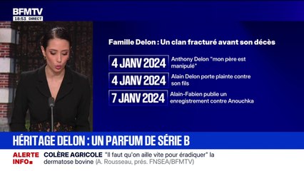 LES ÉCLAIREURS - Héritage d'Alain Delon: un clan fracturé