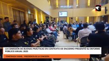 Yudar:la comisión de buenas prácticas en contexto de encierro presentó su informe público anual 2025