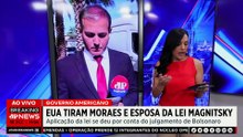 URGENTE: EUA retiram Alexandre de Moraes e a esposa da Lei Magnitsky | TEMPO REAL