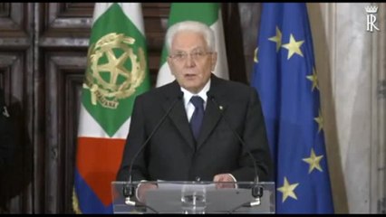 Mattarella: respingere nuovo ordine mondiale basato su sopraffazione