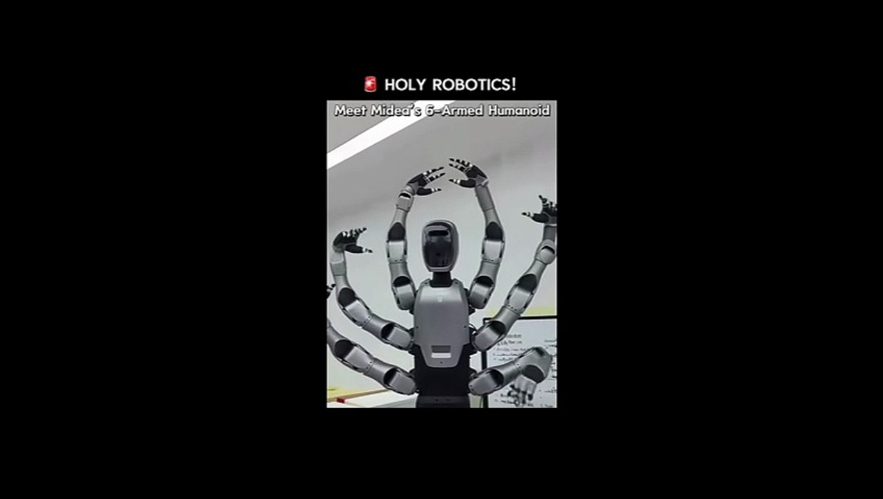 روبوت بـ 6 أذرع يعزز كفاءة الإنتاج الصناعي