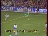 AUXERRE - SAINT ETIENNE - 1983 - SAISON 1983/1984 -