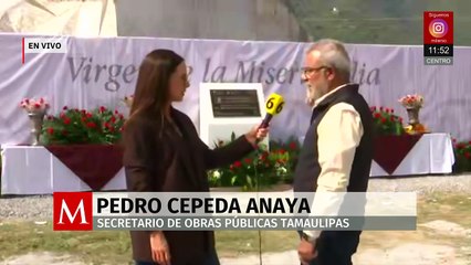 Alistan inauguración de la escultura de la Virgen de la Misericordia en Hidalgo, Tamaulipas