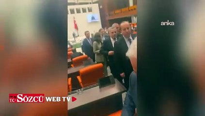 TBMM Genel Kurulu'nda muhalefet milletvekilleri Bakan Ersoy'u protesto ederek salonu terk etti