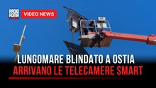 Ostia blindata: sul lungomare arrivano le nuove telecamere intelligenti