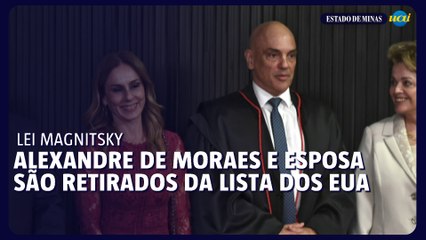 Alexandre de Moraes e esposa são retirados da lista da Lei Magnitsky dos EUA