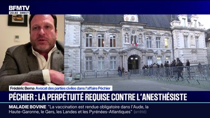 Procès Péchier: "Nous avons une conviction qui n'a jamais été aussi forte", déclare Frédéric Berna, avocat des parties civiles