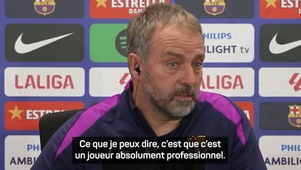 Barcelone - Hansi Flick loue l’attitude professionnelle de Marcus Rashford