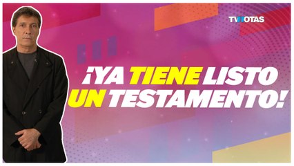 Juan Ferrara revela que ya tiene listo su testamento tras la muerte de Alicia Bonet