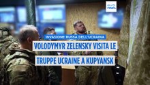 Zelensky posta un video da Kupyansk e smentisce Mosca: la città non è occupata