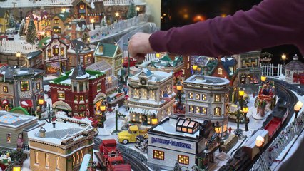 Un village de Noël miniature à Carleton-sur-Mer