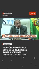 Apagón analógico: ESTO ES lo que debes saber antes del  segundo simulacro