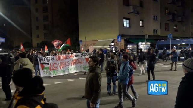 Bologna, corteo pro Palestina per boicottare Virtus-Hapoel di Eurolega