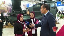 لقاءات خاصة من طلبة وطالبات جامعة بني سويف خلال زيارة معرض إيديكس 2025 للصناعات الدفاعية