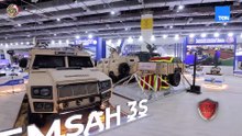 مدير إدارة المركبات بالقوات المسلحة يكشف عن أحدث منتجات مجمع الصناعات الهندسية بمعرض إيديكس 2025