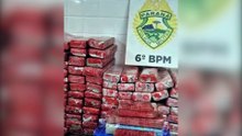 Homem é preso com Onix carregado com 250 kg de maconha e 30 ampolas de Mounjaro em Cascavel
