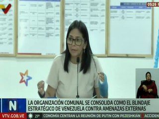 Vpdta. Rodríguez: Es la hora del Estado Comunal donde los recursos naturales están al servicio del pueblo