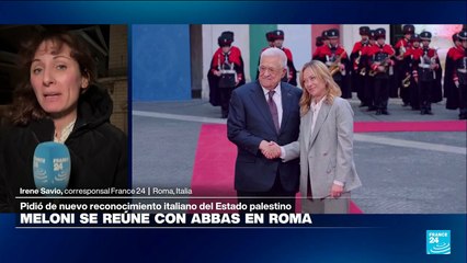 Informe desde Roma: Mahmud Abbas pide a Italia reconocer a Palestina como Estado