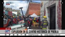 🚨¡Última Hora! Fuerte explosión en Centro Histórico de Puebla