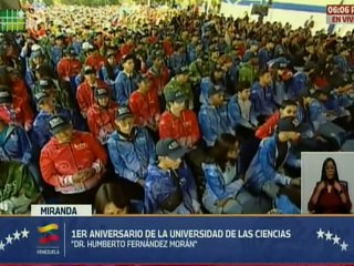 Presidente Maduro señaló que los nuevos científicos venezolanos deben tener compromiso con su patria