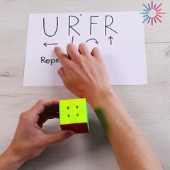 Easiest solve for Rubik's Cube! 🙌💯