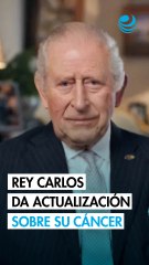 Rey Carlos afirma que su tratamiento contra el cáncer podrá reducirse en el próximo año