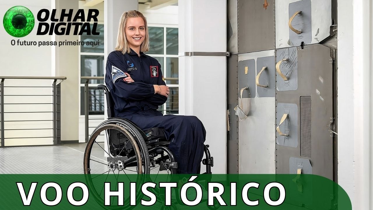 Blue Origin revela data de lançamento da primeira pessoa que usa cadeira de rodas ao espaço