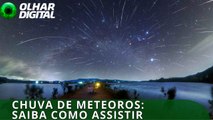 Geminídeas fim de semana traz a melhor chuva de meteoros do ano