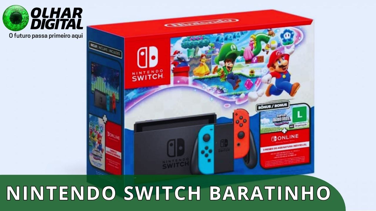 Fire TV Stick, tablet Samsung Galaxy e Nintendo Switch em promoção