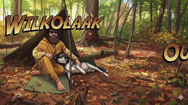 Winter Walk with a Husky | 2011 Snowy Property Footage (Archive)