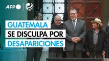 Guatemala pide disculpas por desaparición forzada de cuatro activistas indígenas en 1989
