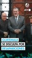 Guatemala pide disculpas por desaparición forzada de cuatro activistas indígenas en 1989