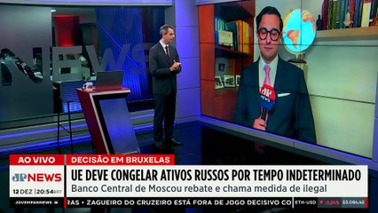 UE congela ativos russos por tempo indeterminado