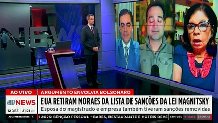 Especialista comenta a decisão dos EUA de remover Alexandre de Moraes da lista da Lei Magnitsky