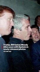 Trump, Bill Gates, Woody Allen seen with Epstein in newly released photos