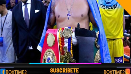YA SE NEGOCIA OLEKSANDR USYK VS DEONTAY WILDER SIENTO QUE SI CONECTO UNA DERECHA SERIA DEVASTADOR