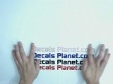 Apply stickers vinyl decal Decals Planet