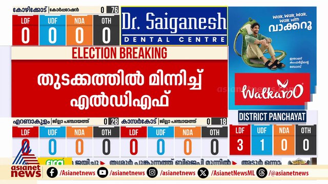 തിരുവനന്തപുരം തീരദേശങ്ങളിൽ എൽഡിഎഫ് മുന്നിൽ