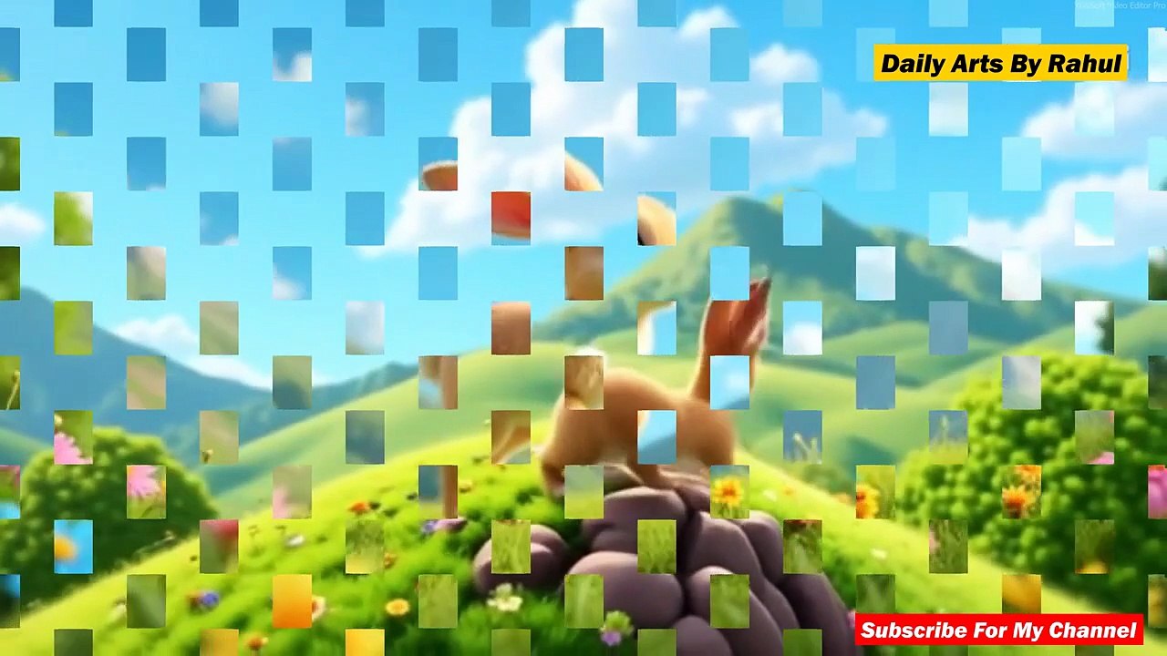 Rabbit went over the mountain _ Nursery Rhymes & Kids Song