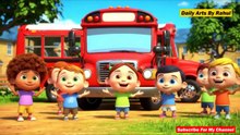 Wheels on the bus back to School _ Nursery Rhymes & Kid Song
