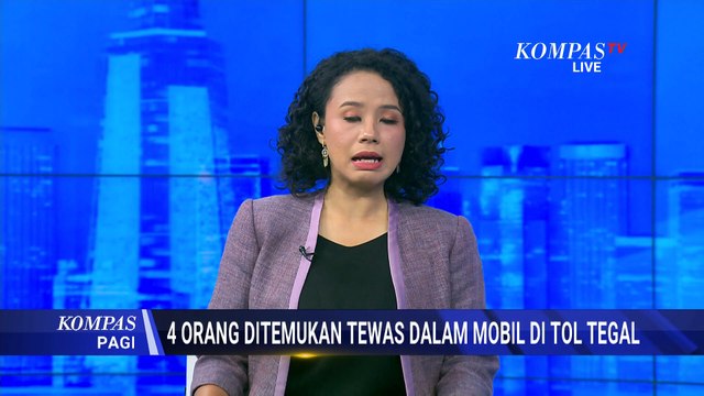 Geger Temuan 4 Orang Meninggal Dunia dalam Mobil di Ruas Tol Pejagan-Pemalang Tegal